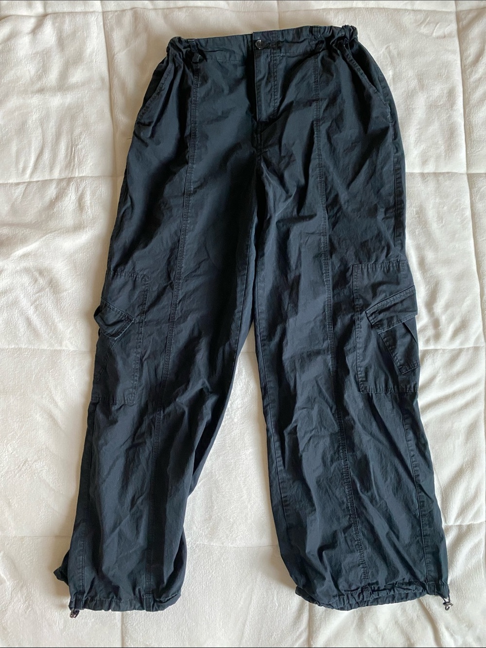 Windsor Women’s Black Cargo Pants (Medium)